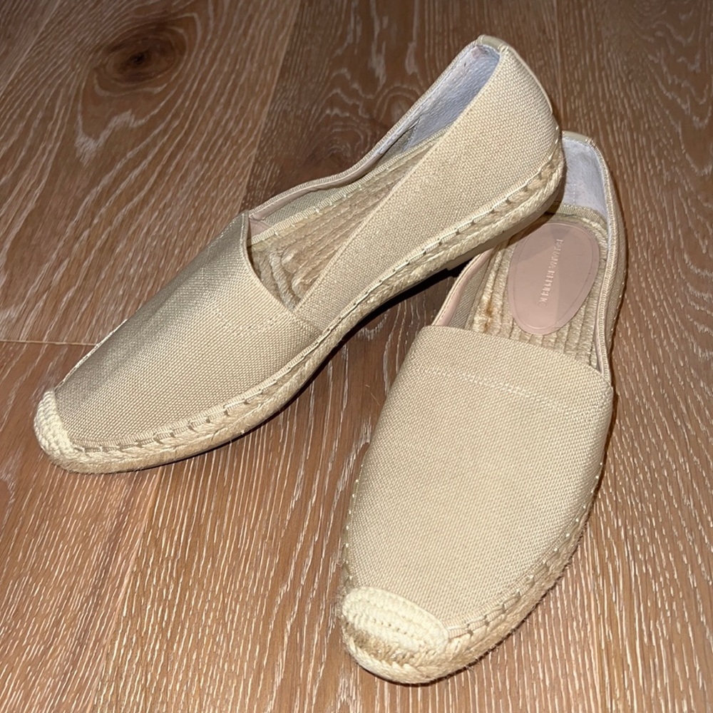 Banana Republic Espadrilles flat canvas - 8M (Beige/Taupe)
